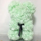 Romantic Valentine's Day Creative Eternal Flower Rose Bear Christmas Gift Rose Bear Hug Bear Wedding Flower Decoration Gift
