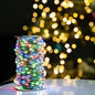 500/1000 LED Fairy String Lights - 50m/100m Waterproof LED String with Remote, Warm White/Multicolor for Christmas, Wedding & Outdoor