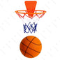Kids Silent Foam Basketball — Indoor Squeezable Bounce Ball, Sizes 3/5/7
