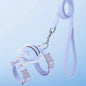 Cat Harness Leash Collar Set - Adjustable Cartoon Bee Design