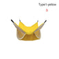 Plush Double-Layer Small Pet Hammock — Hanging Cage Bed for Hamsters, Rats, Squirrels & Sugar Gliders (Small 7.87×7.87 in / 20×20 cm; Large 13.78×13.78 in / 34×34 cm)