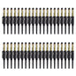 Waterproof Carpenter & Tile Marker Pen 45mm Long Nib — Deep-Hole Woodworking Marker, Black Blue Red (1–6 Pack)
