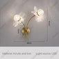 Flower Led Wall Lamps for Living Room Bedroom Bedside Sconce Light Modern Hallway Restaurant Background Decoration Lighting Deco