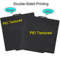 257x257mm (10.12x10.12in) Magnetic Smooth PEI Build Plate — PEO/PET Finishes — Fits X1, X1-Carbon, P1P, P1S, X1E, A1 3D Printers