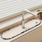 Sink Faucet Mat Kitchen Mat Drainage Mat Absorbent Table Mat Diatom Mud Bathroom Non-Slip Mat Waterproof Countertop Protection