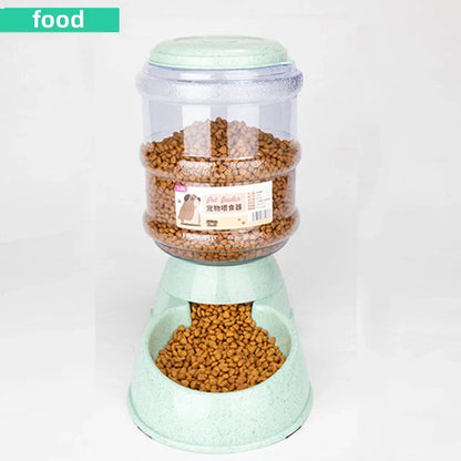 Large Capacity Automatic Pet Food and Water Bowl for Dogs & Cats