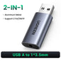 USB to 3.5mm Audio Adapter - External USB Sound Card TRRS (CTIA/OMTP) for PC Laptop PS5 PS4 Nintendo Switch - Aluminum Shell