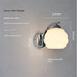 European New LED Retro Glass Wall Lamp Living Room Corridor Bedroom Bedside Decorative Lighting E27
