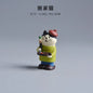 1pc Cartoon Cat Frog Bear Yellow Chair Computer Model Office Ornament Mini Home Decor Crafts Accessories Desktop Figurines Gift