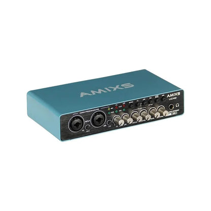 USB Audio Interface External Sound Card for PC Recording, Streaming, Podcasting and Video