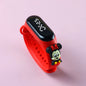 Kids Touch LED Waterproof Digital Watch for Girls – Silicone Sports Bracelet, Shock Resistant, Backlight