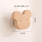 Star Moon wooden decoration Hooks Cute Cartoon animal adhesive wall omnipotent Hooks key holder for the wall home and decoration