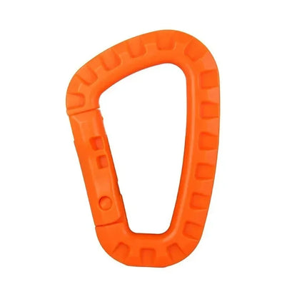 Tactical Carabiner D-Ring Clips for Backpack & Keychain - 1-10 Pack