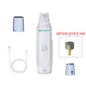 USB Rechargeable Electric Pet Nail Grinder - Quiet Dog & Cat Nail Trimmer, 2-Speed 3-Port Diamond Bit
