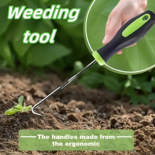 Heavy-Duty Weed Puller – Ergonomic Manual Root Remover with Non-Slip Grip for Lawn, Patio & Gravel