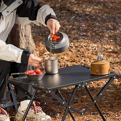 Portable Foldable Camping Picnic Table – Lightweight Compact Outdoor Table, Space-Saving High Load Capacity