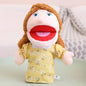 28-33cm Kids Plush Finger & Hand Puppet Popular Activity Boy Girl Role Play Bedtime Story Props Family Role Playing Toys Doll