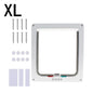 1-Pack Pet Door for Glass & Acrylic Panels — Two-Way Cat & Small Dog Flap