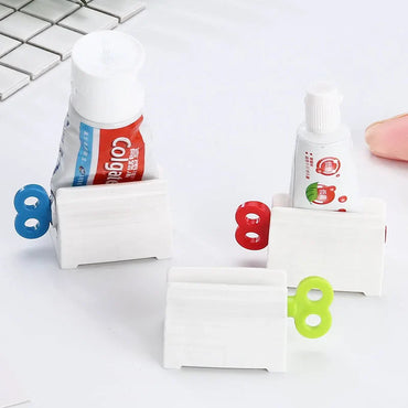 Portable Toothpaste Tube Squeezer Manual Dispenser Holder for Toothpaste & Facial Cleanser