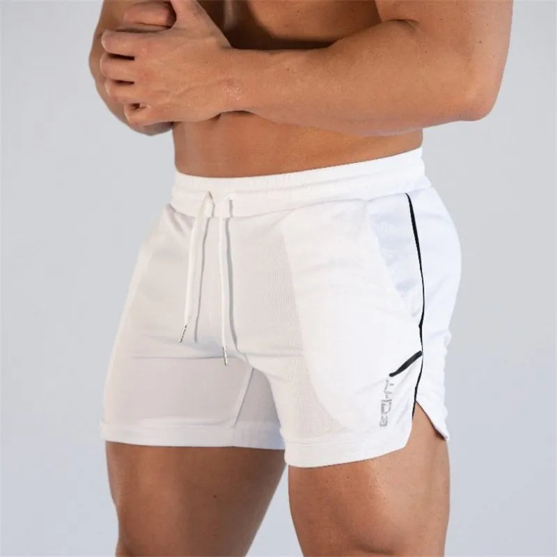 Men's Breathable Mesh Sports Shorts – Lightweight Running & Gym Training Shorts