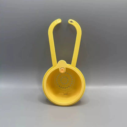 Press-Down Drain Basket Food Strainer & Sink Organizer for Kitchen and Bathroom