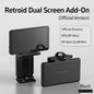 Dual 5.5-Inch (14.0 cm) OLED Back-Clip Extended Display Add-On for Handheld Game Consoles