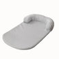 Cooling Ice Silk Pet Bed with Pillow - Breathable Anti-Slip Dog & Cat Cushion, Machine Washable (XS-L)