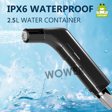 2.5L Portable Rechargeable Electric Bidet Sprayer – Handheld Shataf for Personal Hygiene, Travel & Camping
