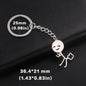 Teamer Funny Middle Finger Stickman Keychain 2025 Cute Trend School Bag Car Key Pendant Couple New Trinket Gift Keyring