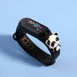 Kids Touch LED Waterproof Digital Watch for Girls – Silicone Sports Bracelet, Shock Resistant, Backlight