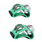 2-Pack Elliptical Hand & Foot Jingle Drum Tambourines – Kids Musical Percussion Instrument for Party & Music Education