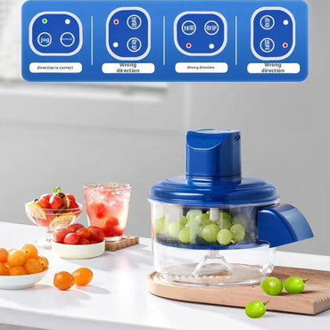Automatic Electric Grape Peeler – Hands-Free Fruit Peeling Machine for Grapes, Cherries & Berries
