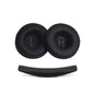1-Set Replacement Leather Ear Pads & Headband Cushion for Over-Ear Headphones