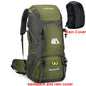 50L Waterproof Hiking Backpack for Men & Women Travel Camping Climbing Rucksack