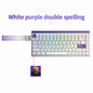 84-Key Magnetic Hot-Swap Wired Mechanical Gaming Keyboard, RGB Music Reactive, 8K (8000Hz) Polling, PBT Keycaps