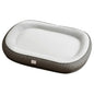 Breathable Machine-Washable Dog Bed - Plush Pet Bed for Puppies and Dogs, Solid Pattern
