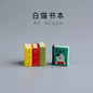 ZAKKA Miniatures Study Bookcase Home Decor Cute Cartoon Cat Retro Desk Gramophone Ornament Crafts Dollhouse Accessories Toy Gift