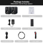 Bookshelf Active Studio Speakers 3" (7.6 cm) Bluetooth 5.3 USB DAC Hi-Res HiFi 2.0 with Subwoofer Output for TV & PC