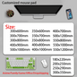 Custom XXL Gaming Mouse Pad, Personalized Large Desk Mat, DIY Logo Mousepad for Gamers & Office