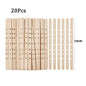 120Pcs Waxed Cotton Candle Wicks with Stand Original Smokeless Candle Wick for DIY Candle Silicone Mold Candle Making Supplies