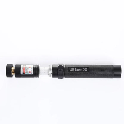 Mini 2-in-1 Cat Keychain Laser Pointer & LED Flashlight - Portable Interactive Pet Toy
