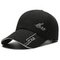 Unisex Long-Brim Sun Baseball Cap – Summer Fishing & Outdoor Shade Hat