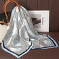 Luxury Satin Silk Square Scarf – Shawl, Hijab & Fashion Wrap 2023