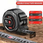High Precision Waterproof Tape Measure — 3m/5m/7.5m (9.8ft/16.4ft/24.6ft) Thickened Anti-Corrosion Retractable Ruler for Woodworking & DIY