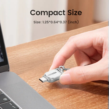 USB-C Micro SD Card Reader USB 3.0 OTG TF Adapter for Laptop, Phone and Tablet — macOS, Windows, Android Compatible