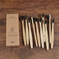 10Pcs Colorful Toothbrush Natural Bamboo Tooth Brush Sets Soft Bristle Charcoal Teeth Eco Bamboo Toothbrushes Dental Oral Care