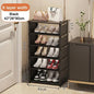 Multi-Layer Stackable Shoe Cabinet Shoes Storage Rack foldable free combination shoe rack For Entry Wall Corner Shoes Shelf