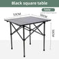 Portable Roll-Up Folding Camping Table with Carry Bag – Lightweight Outdoor Picnic & BBQ Table – 95cm / 120cm (37.4" / 47.2")