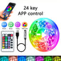40M/131Ft Led Strip Lights APP 44Keys Music Sync Remote Control USB 5V RGB Flexible Tape for Room Decoration TV Backlight Diode