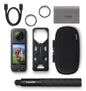 Insta360 X4 - Standard Bundle with Invisible Selfie Stick, 8K Waterproof 360 Action Camera, 4K Wide-Angle Video, Soft Pouch - Open Box